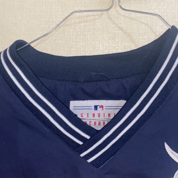 Men’s Detroit Tigers Vintage Warm Up Pullover - Picture 4 of 8